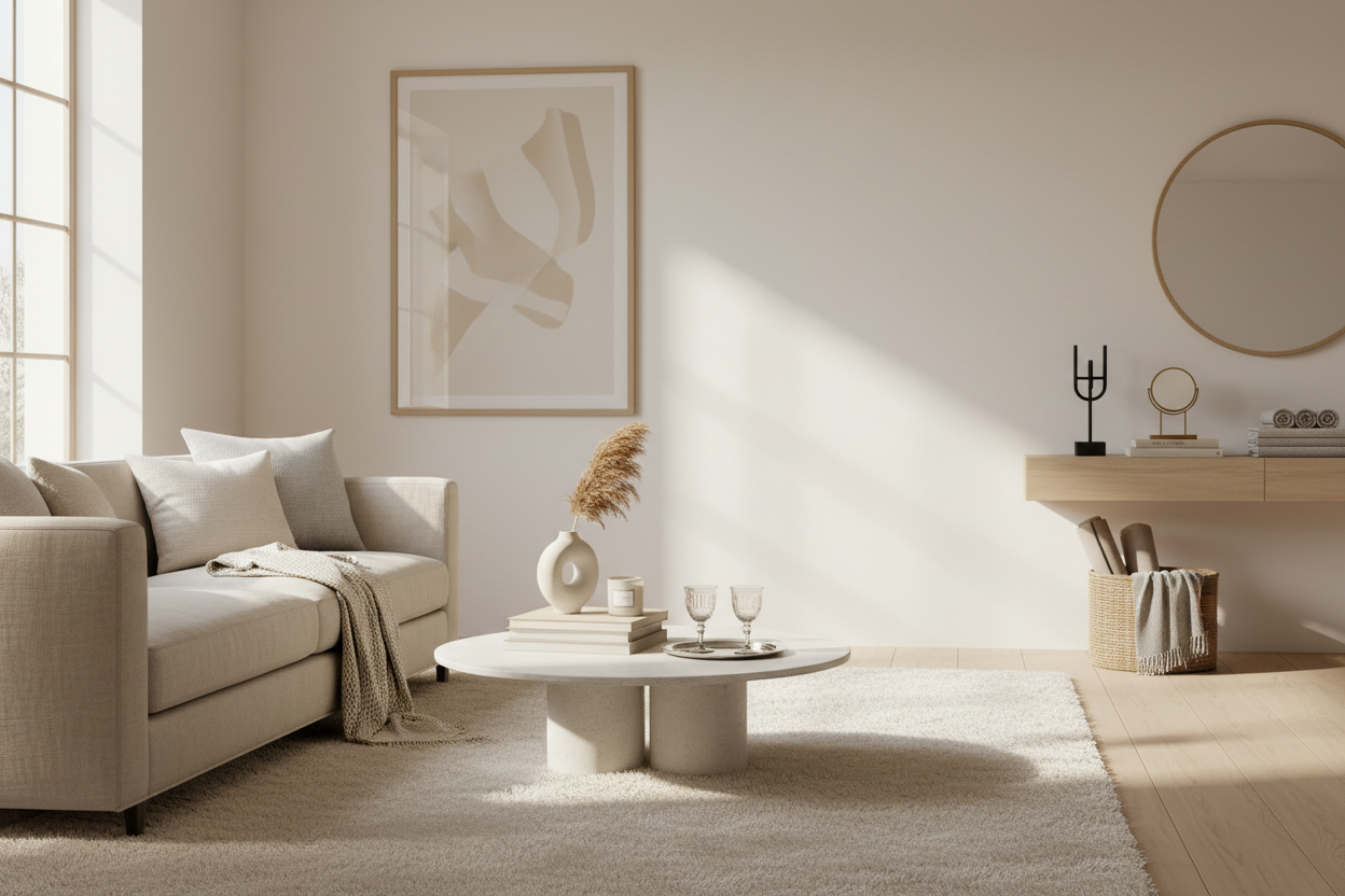 Premium lifestyle interior hero banner